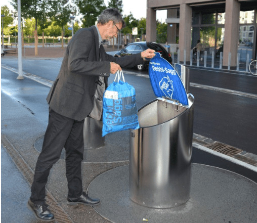 Das Unterflurcontainer-Pilotprojekt im Bachlettenquartier nimmt Gestalt an