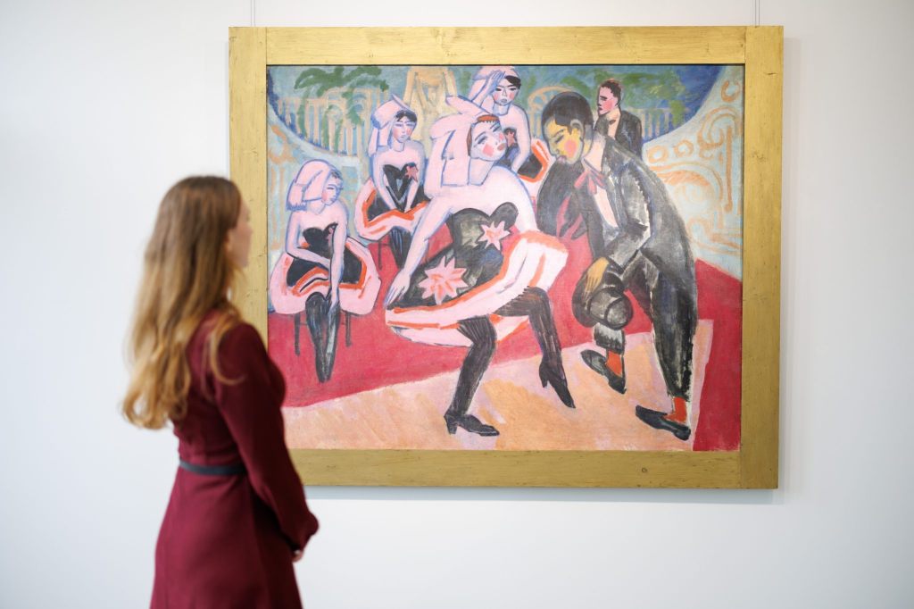 Einst verschollenes Kirchner-Gemälde in Basel ausgestellt