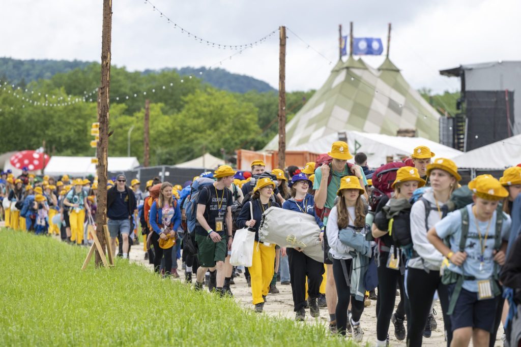 10’000 Kinder und Jugendliche feiern Band Hecht am Pfingstlager