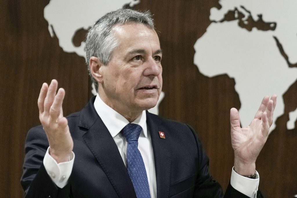 Cassis fordert von Israel Zulassung von mehr Hilfe an Gaza