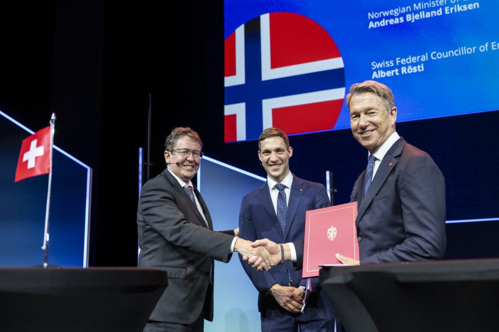 Schweiz und Norwegen wollen gemeinsam CO2-Speicherung vorantreiben