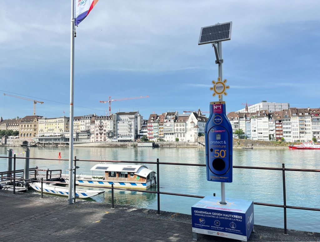 Gratis Sonnencreme in der ganzen Schweiz