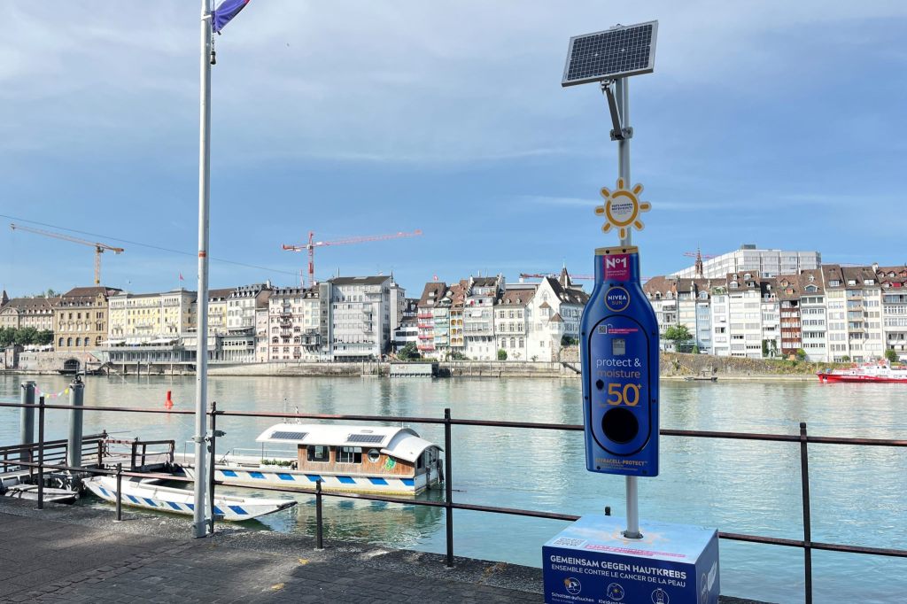 Gratis Sonnencreme in der ganzen Schweiz