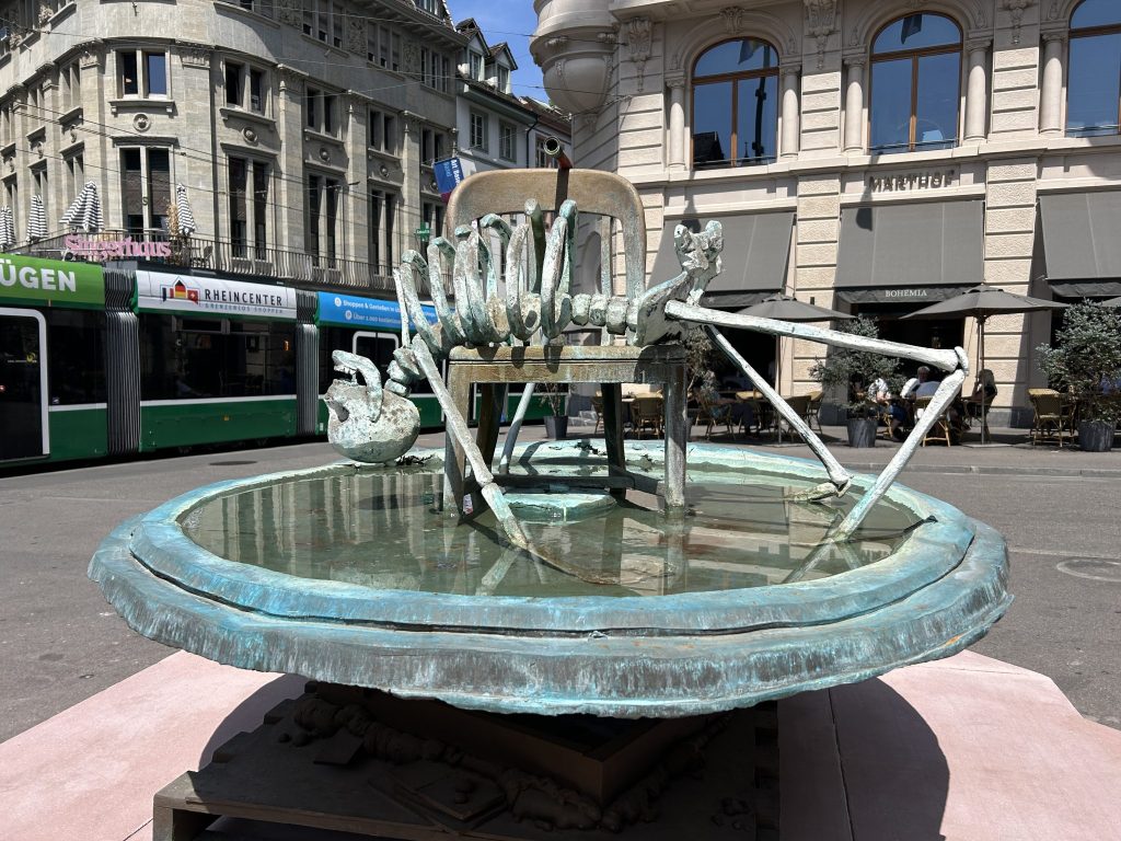 Das letzte Kunstprojekt bei der Globus-Baustelle gilt dem «Totentanz»