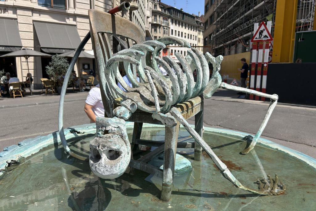 Das letzte Kunstprojekt bei der Globus-Baustelle gilt dem «Totentanz»