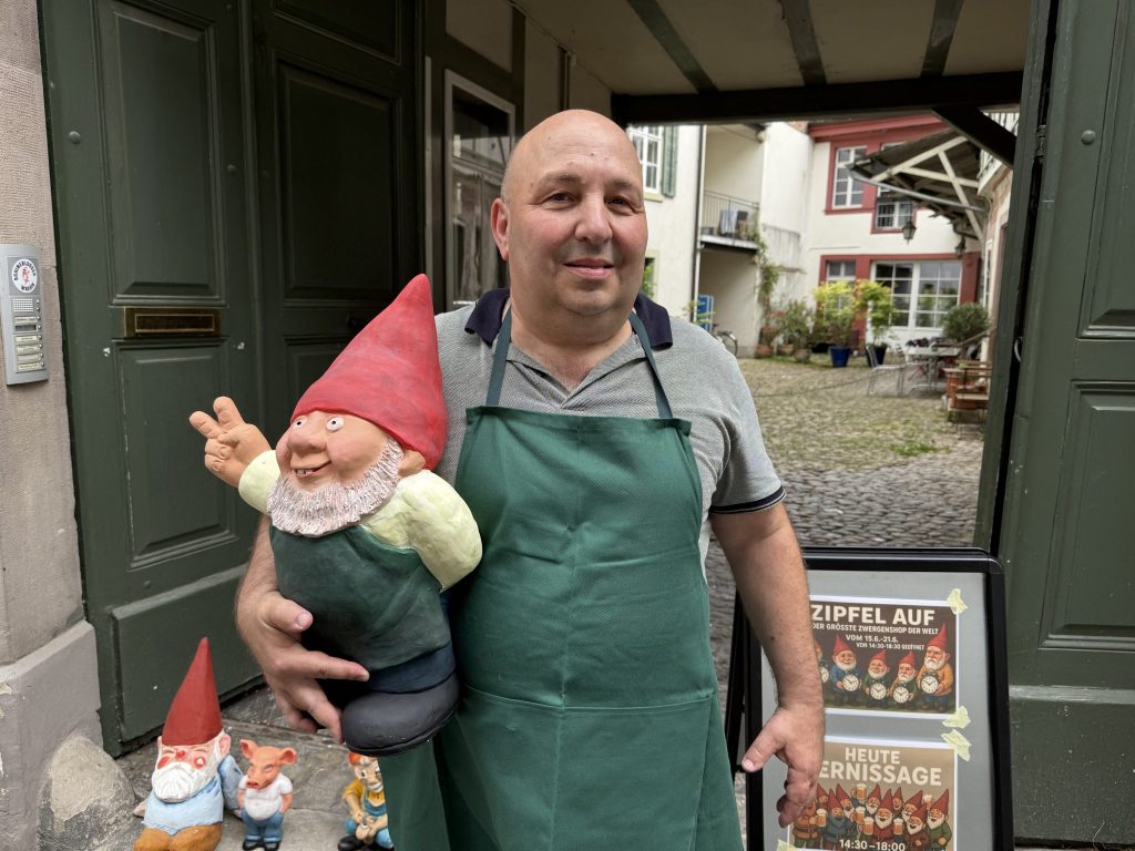 «Meine Schwester und ich mögen Gartenzwerge, aber es sind doch sehr viele»