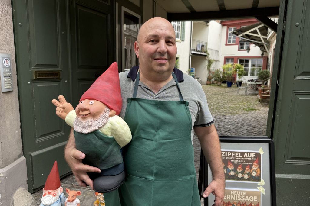 «Meine Schwester und ich mögen Gartenzwerge, aber es sind doch sehr viele»