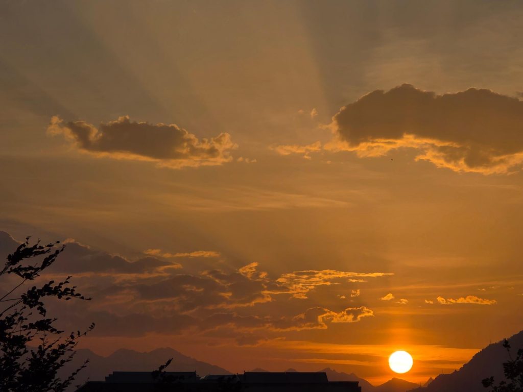 Nach Rauchpartikeln nimmt nun der Saharastaub die Fernsicht