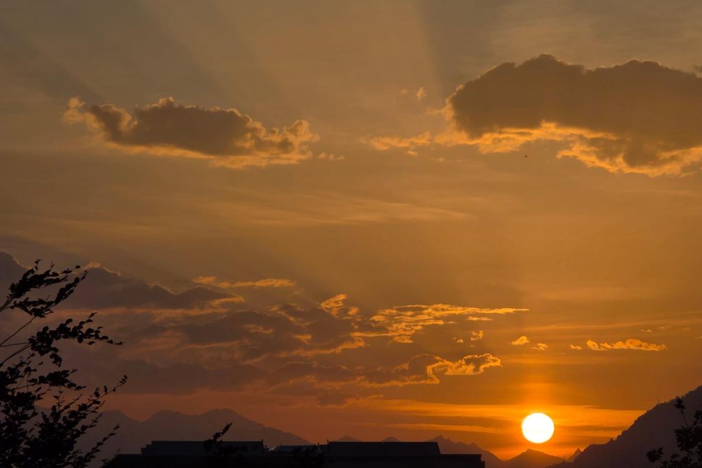 Nach Rauchpartikeln nimmt nun der Saharastaub die Fernsicht