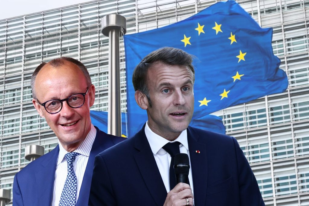 Macron und Merz für Schulterschluss zur Verteidigung Europas