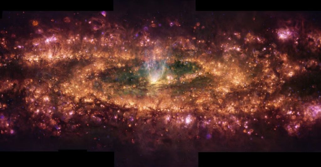 Wie gemalt mit Tausend Farben: Bild zeigt Galaxie-Details