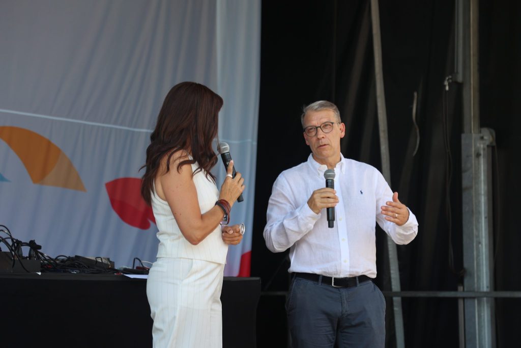 Hitze auf der Stirn und Vorfreude im Bauch