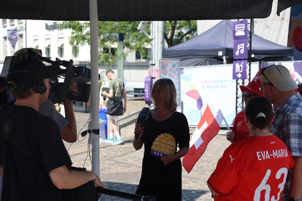 Hitze auf der Stirn und Vorfreude im Bauch