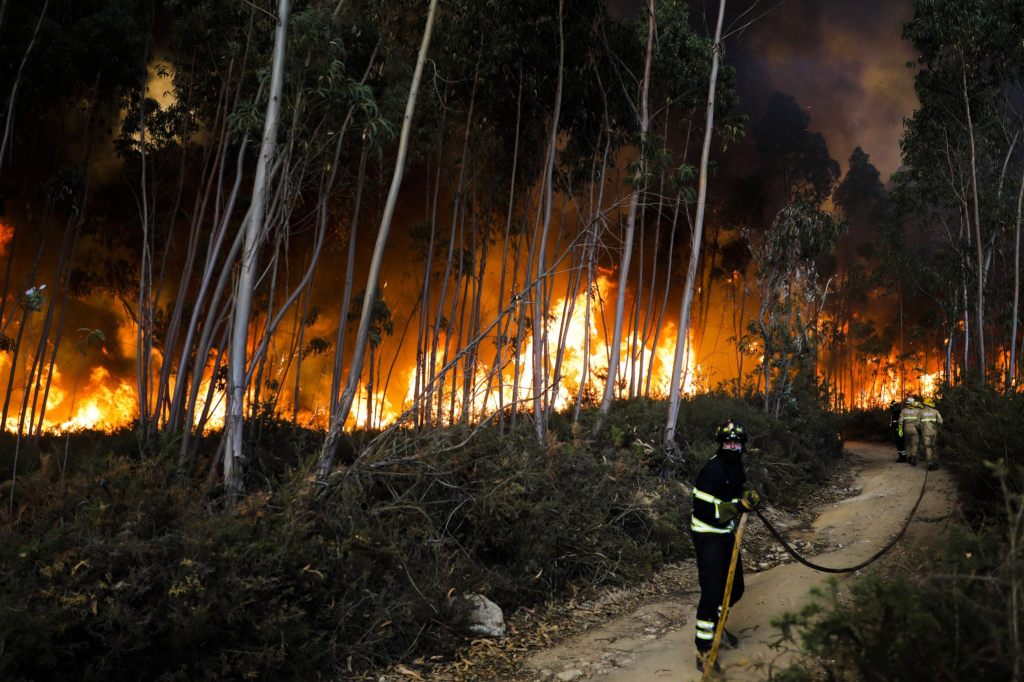 1’700 Feuerwehrleute bei Waldbränden in Portugal im Einsatz