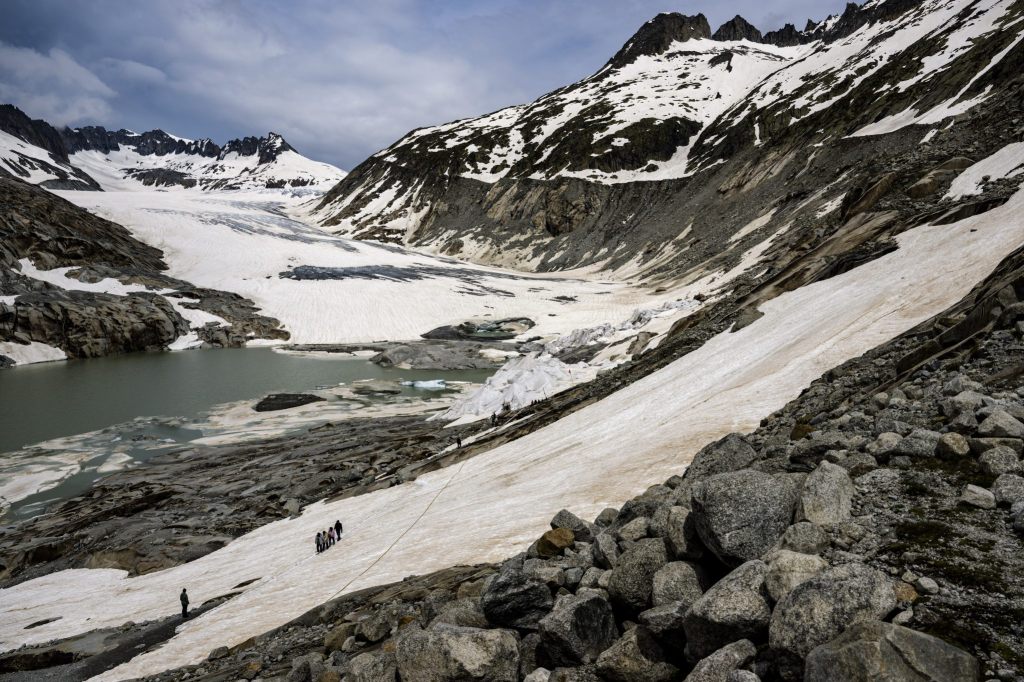 Die Schweizer Gletscher schrumpfen wieder