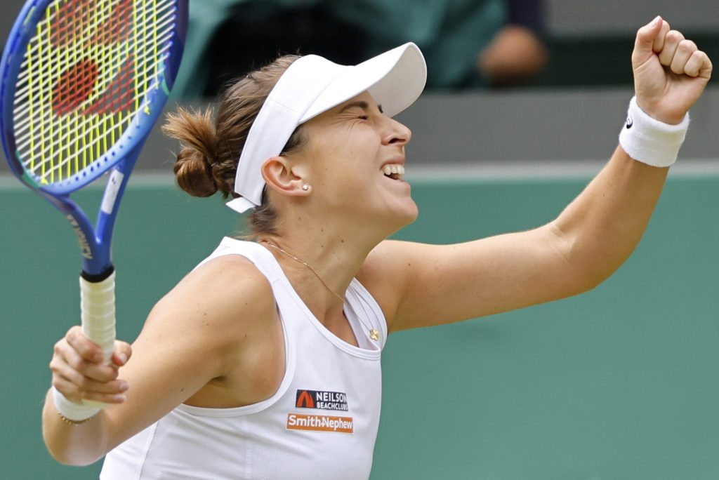 Bencic erstmals im Wimbledon-Viertelfinal