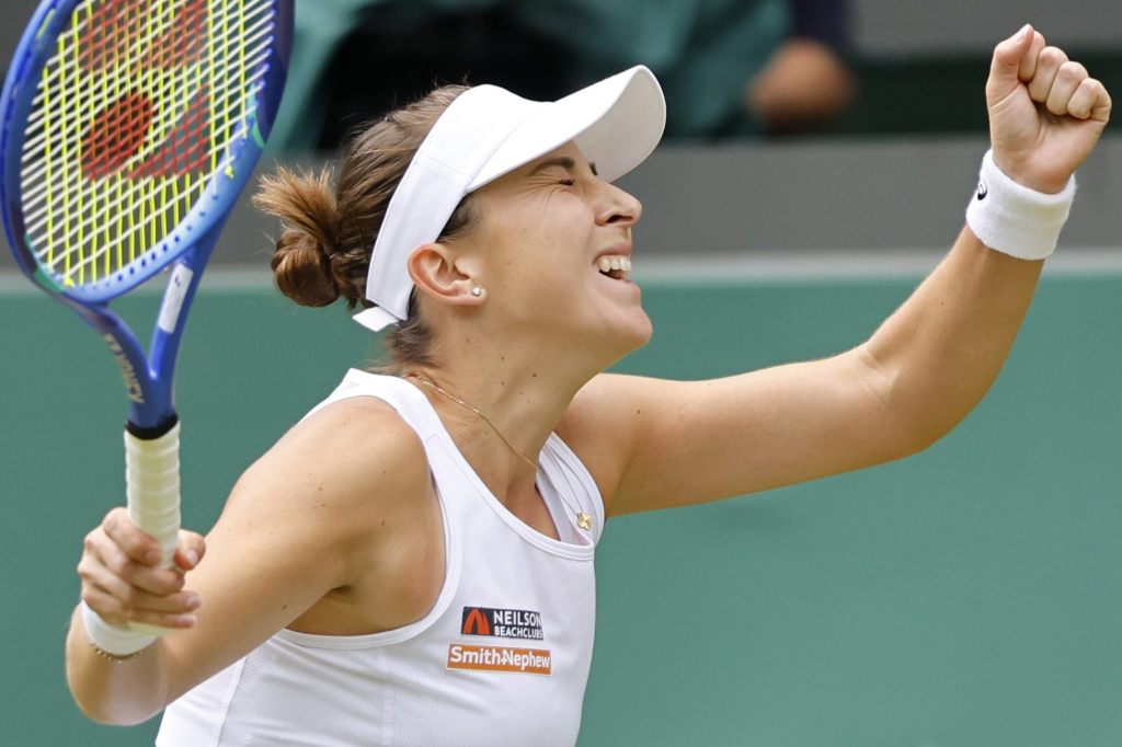 Bencic erstmals im Wimbledon-Viertelfinal