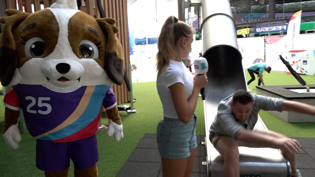 Fanzone getestet: Wer gewinnt die Challenge auf dem Messeplatz?