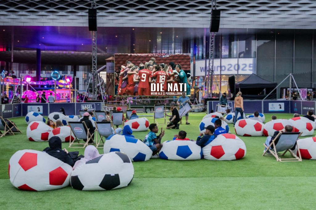 Diese Filme laufen in der Fan-Zone auf dem Messeplatz