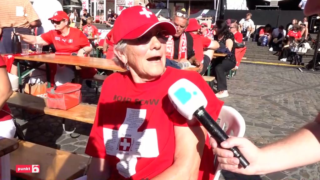 Schweizer Fan zuversichtlich: «Die Schweiz gewinnt, das Tor fällt erst am Schluss»