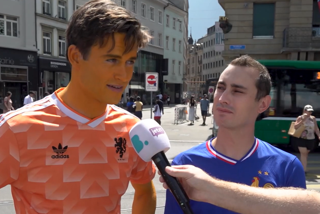 Sie glauben an den Sieg – Fans aus Holland und Frankreich im EM-Fieber