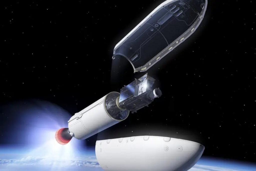 Satellit für europäische Wettervorhersagen fliegt ins All