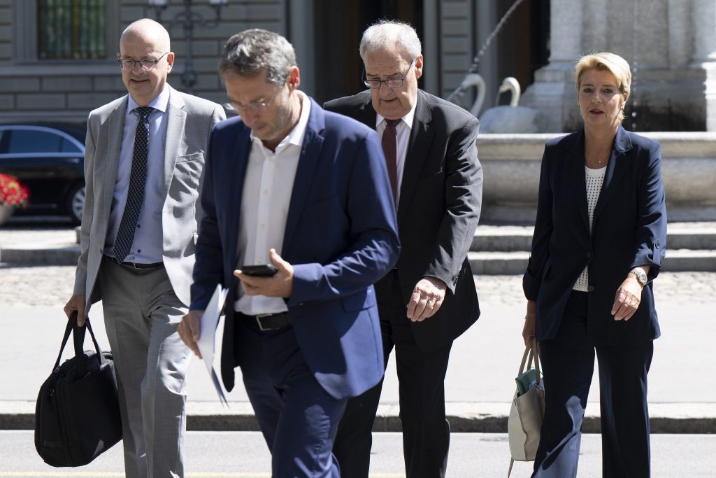 Die Schweizer Delegation ist zurück: Die Verhandlungen sollen weitergehen