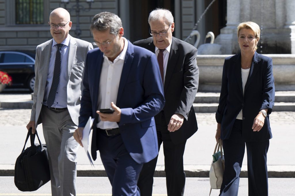 Die Schweizer Delegation ist zurück: Die Verhandlungen sollen weitergehen