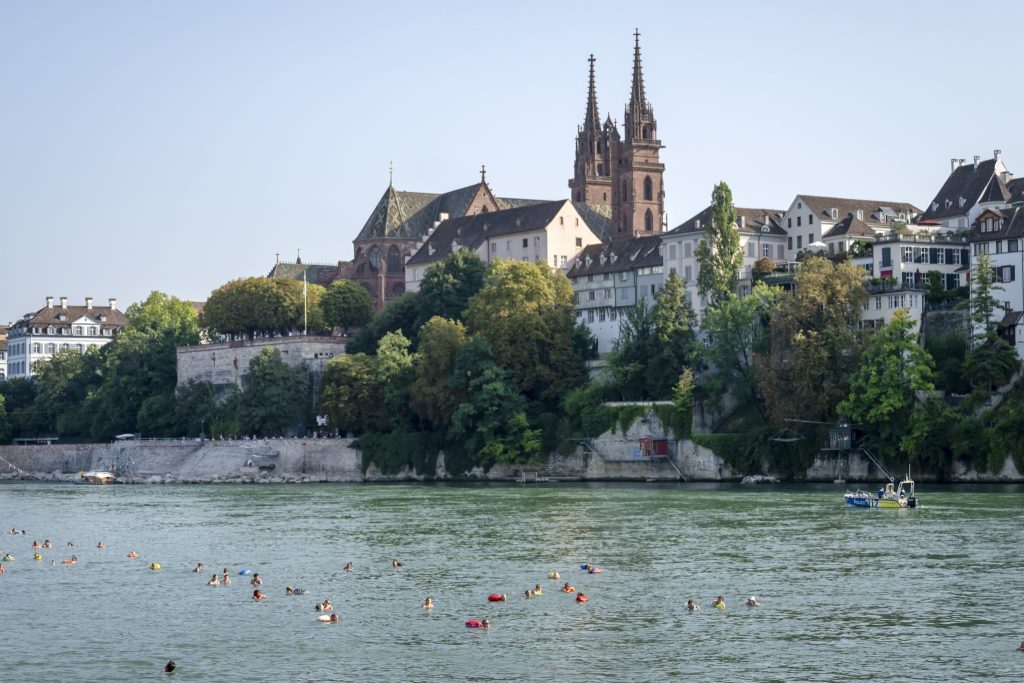 Offizielles Basler Rheinschwimmen lockt Massen in den Rhein