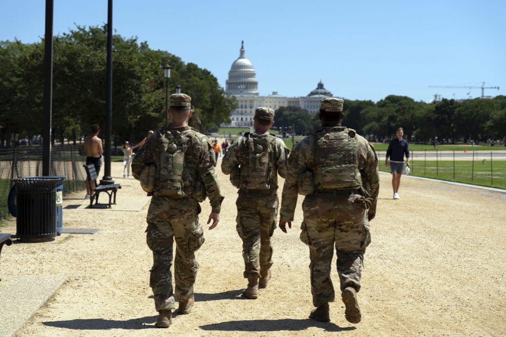 Nationalgarde in Washington jetzt bewaffnet