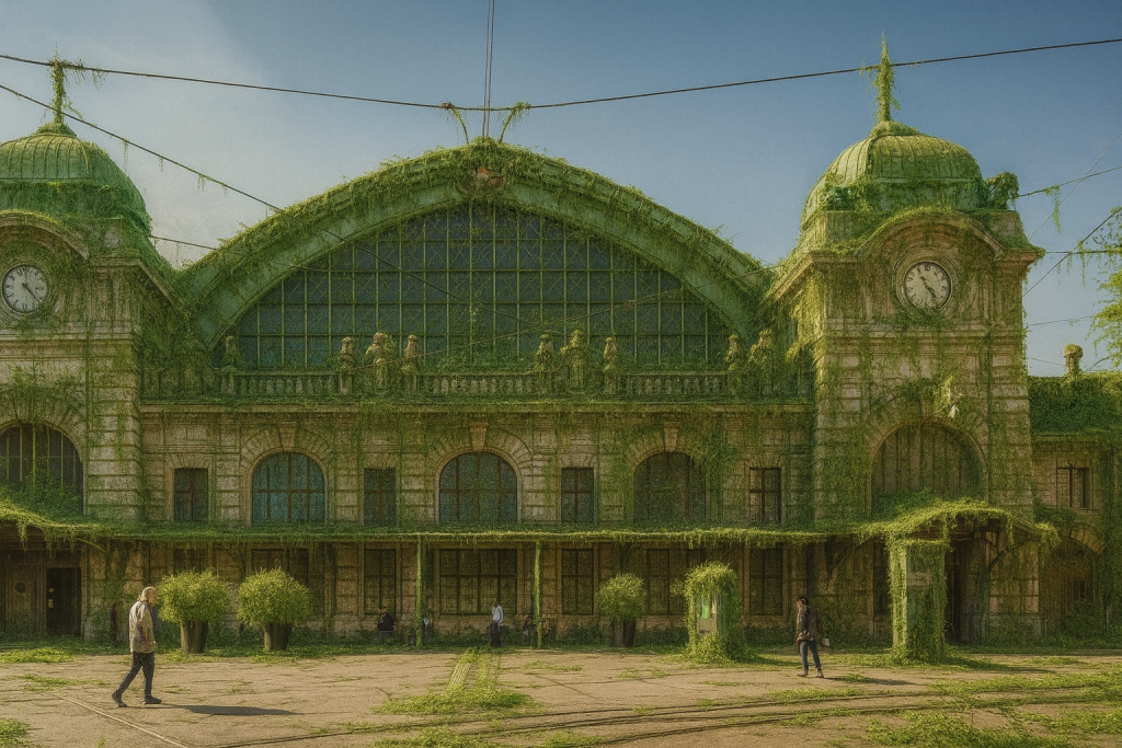 So sähe Basel aus, wenn sich die Natur die Stadt zurückerobern würde