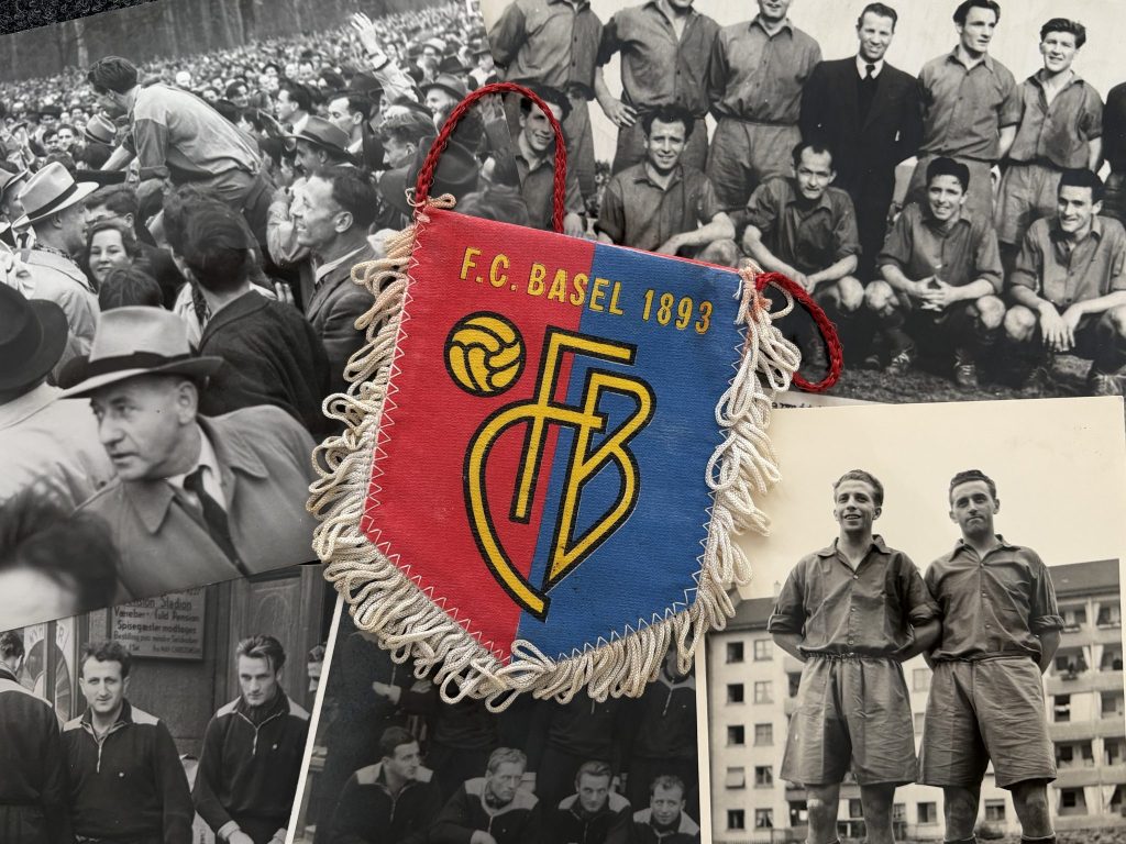 Tormaschine Paul Stöcklin: Ein FCB-Aschenbecher für den Meister in Abwesenheit