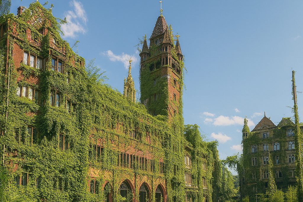 So sähe Basel aus, wenn sich die Natur die Stadt zurückerobern würde
