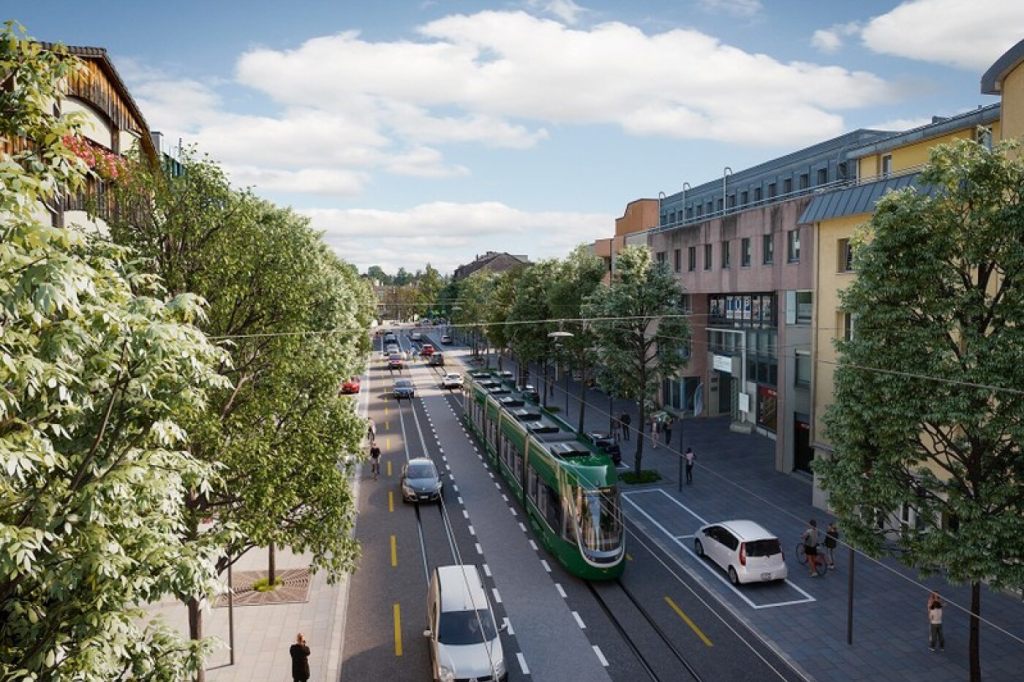 77 Millionen Franken für die neue Ortsdurchfahrt Birsfelden