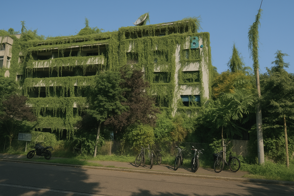 So sähe Basel aus, wenn sich die Natur die Stadt zurückerobern würde