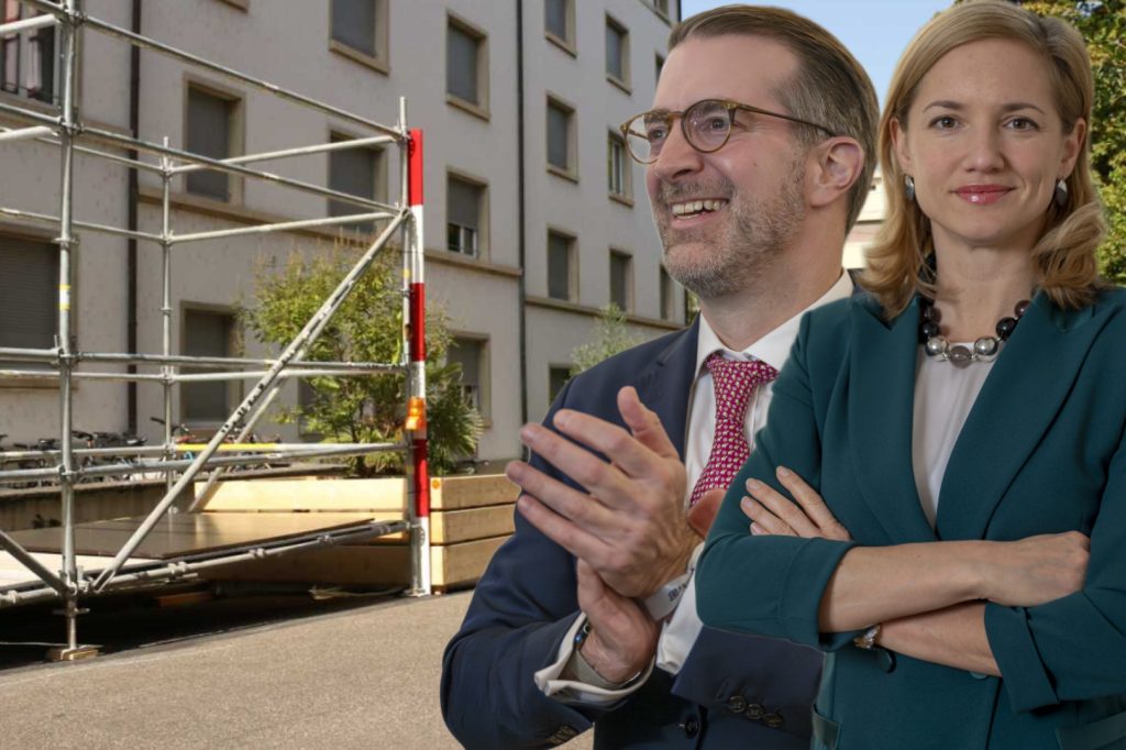 Regierungsrat präsentiert den Superblock St. Johann