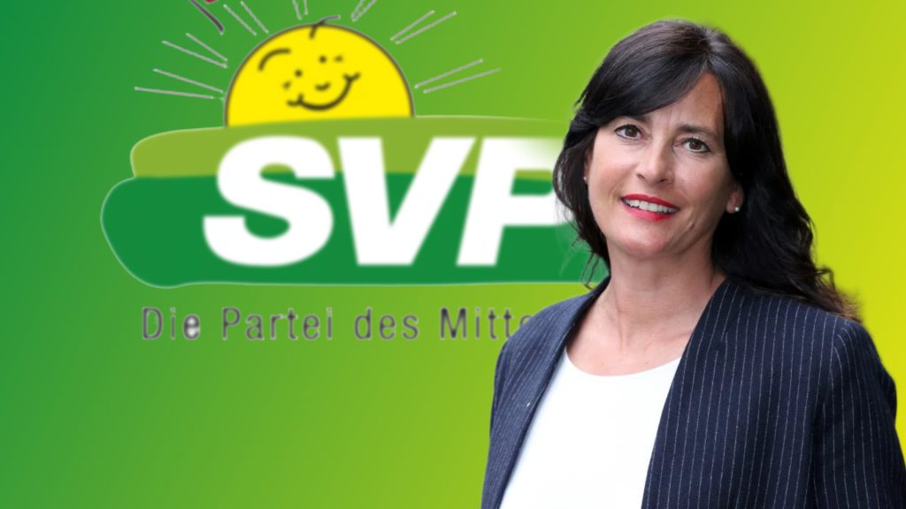 Caroline Mall soll für die SVP den Sitz in der Regierung holen