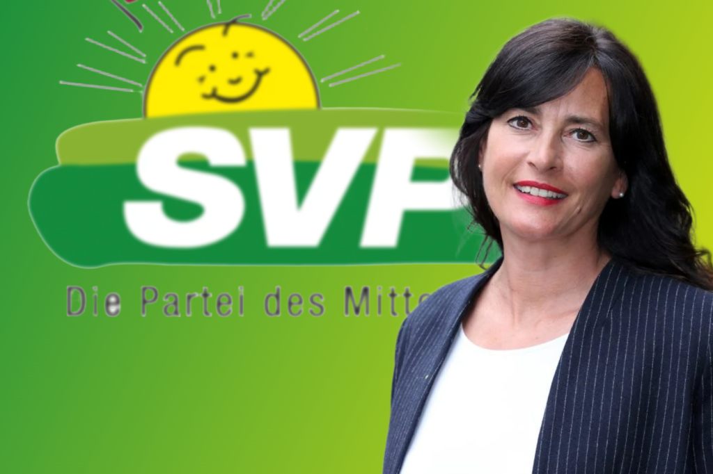 Caroline Mall soll für die SVP den Sitz in der Regierung holen
