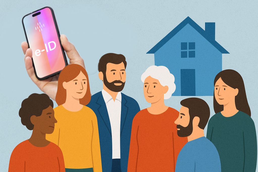 Mehrheit für E-ID und Liegenschaftssteuer