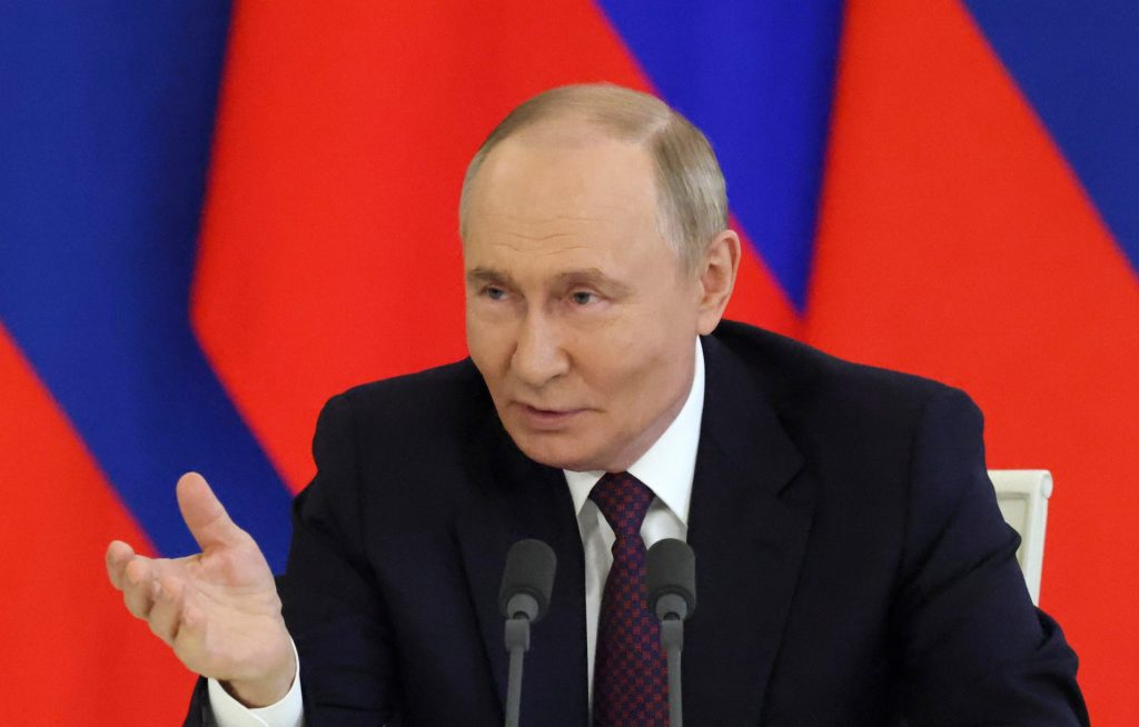 Putin gibt Ukraine Schuld an stockenden Friedensgesprächen