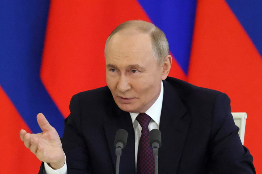 Putin gibt Ukraine Schuld an stockenden Friedensgesprächen