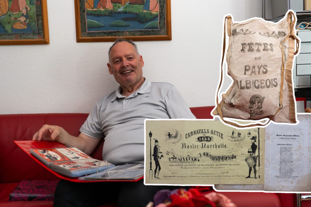 Fasnachtsliebhaber Werner Ulmann: «Ich sammle nur, was eine Geschichte hat»