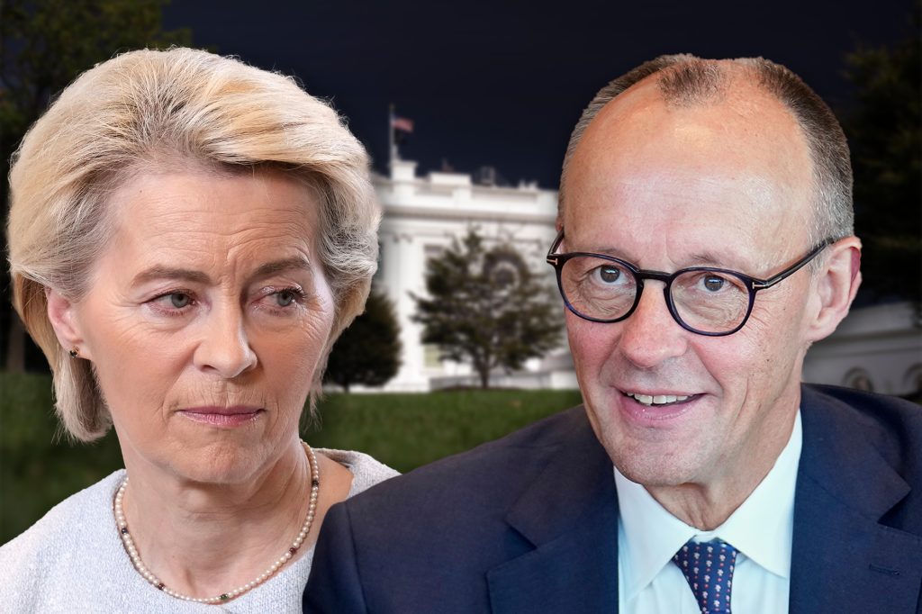 Von der Leyen, Merz und weitere begleiten Selenskyj nach Washington