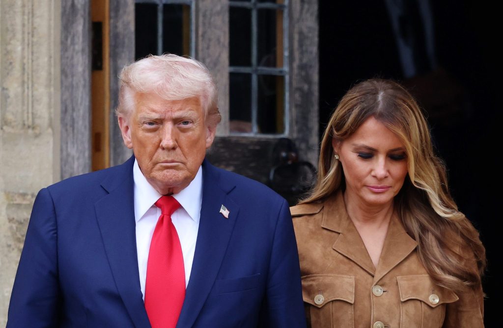 Worte ohne Taten? Trump liess sich in Grossbritannien feiern