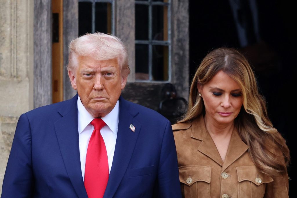 Worte ohne Taten? Trump liess sich in Grossbritannien feiern