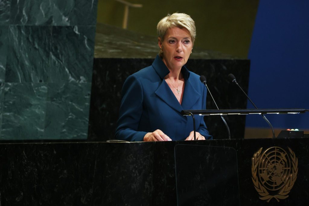 Keller-Sutter vor der Uno mit Plädoyer für den Multilateralismus
