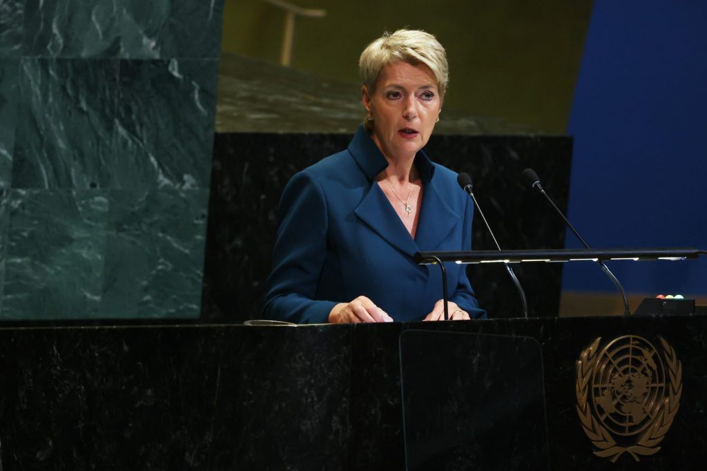 Keller-Sutter vor der Uno mit Plädoyer für den Multilateralismus
