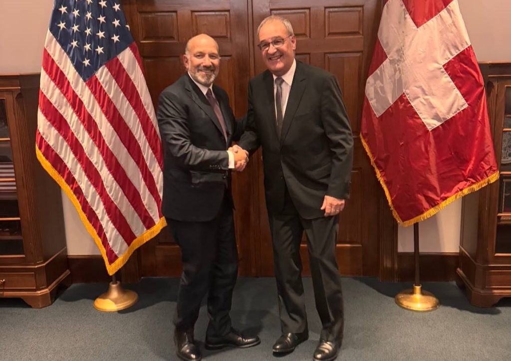 Parmelin spricht in Washington von «konstruktiven Treffen»