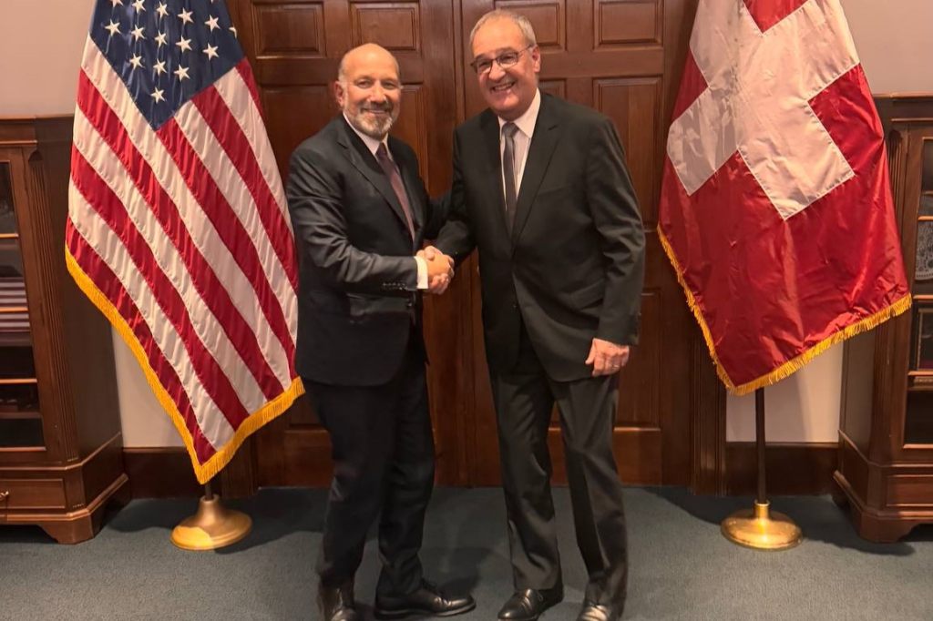 Parmelin spricht in Washington von «konstruktiven Treffen»