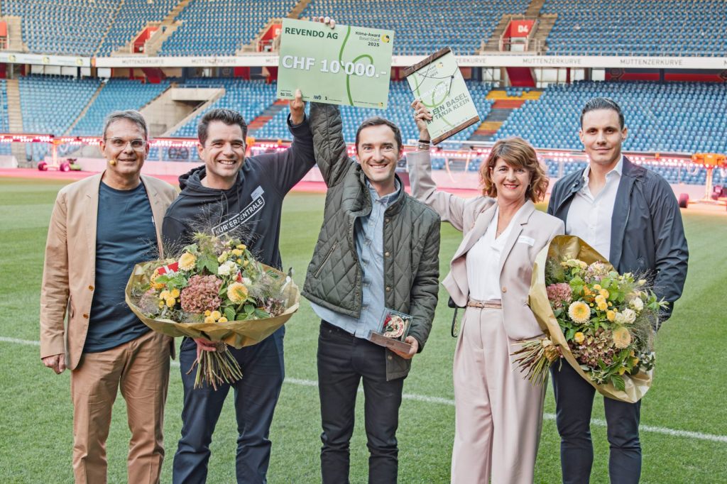 Revendo gewinnt den Klima-Award Basel-Stadt 2025